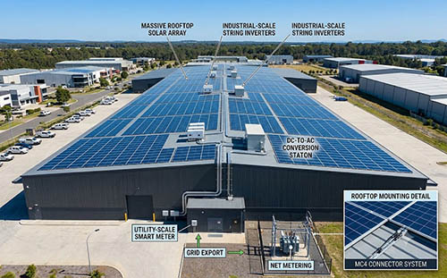 Industrial Solar Array