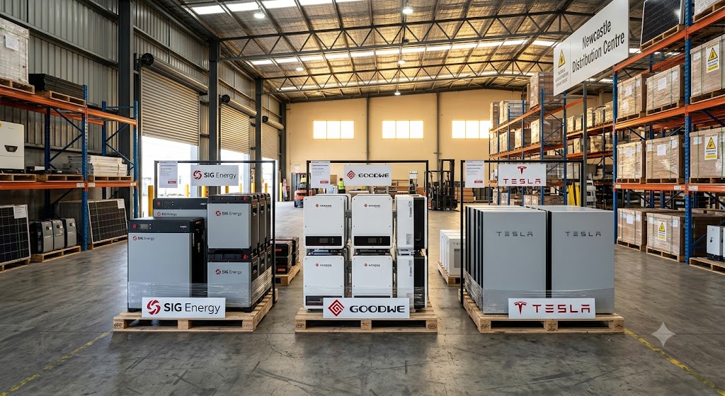 Solar Batteries Sig, Goodwe, Tesla